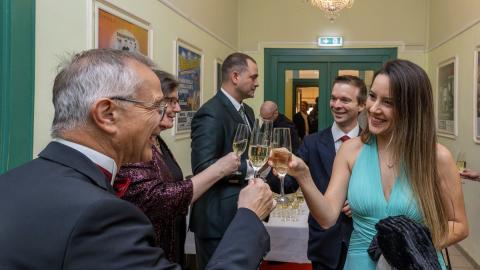 Empfang zum Universitätsball