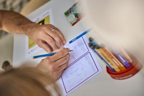 Ausfüllen einer Rätselsuche