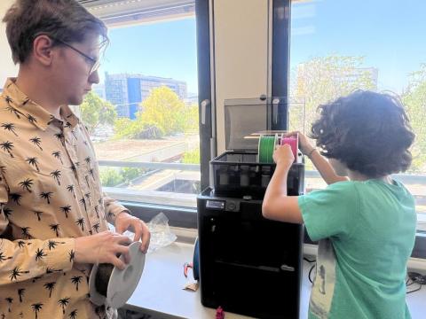 Einblick in das Schülerlabor