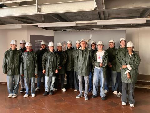 Schülerinnen und Schüler in der Reichen Zeche