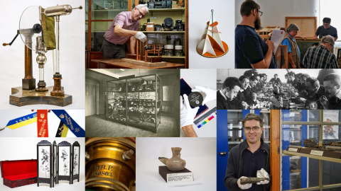 Ausstellung 40 Jahre Kustodie Collage