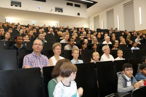 Teilnehmer im Hörsaal