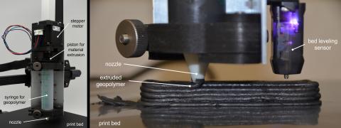 Additive Fertigung mit Geopolymer