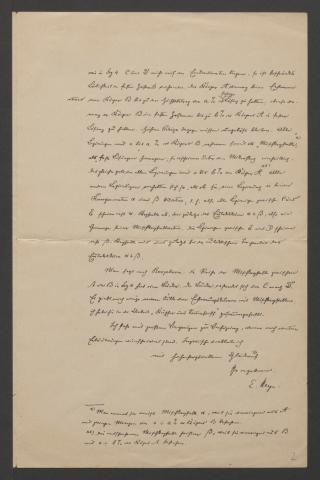 Brief von Emil Heyn an Ledebur vom 14. April 1906