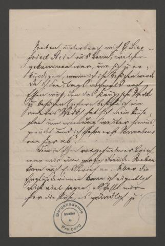 Brief Ledeburs aus Düsseldorf ohne Datum 4