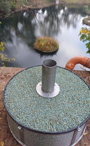 Clean Lake Filterkorb befüllt