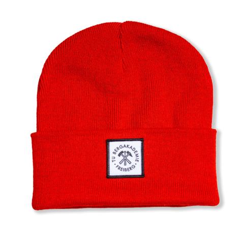 Beanie Unishop rot