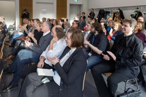 Publikum zur Preisverleihung