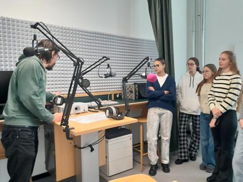 Winter School - Podcast Studio