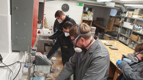 Workshop während des Projekttreffens in Krakau