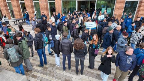 Die Campustouren starten.