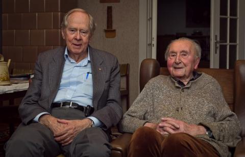 Heinrich Schubert und Graeme Jameson in Freiberg, November 2017