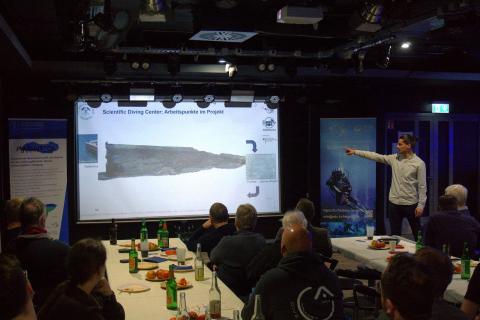 Vorstellung des Projektes SUBmarIne auf der Jahreshauptversammlung 2026 des Scientific Diving Centers Freiberg