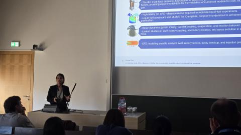 Bild von Simran Dixit bei der ProcessNet 2026