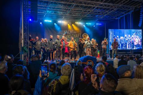 Eine Brassband