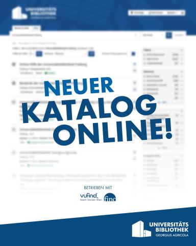 News-Grafik Neuer Bibliothekskatalog online