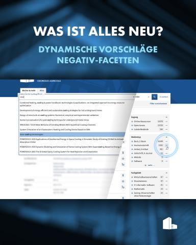 Dynamische Vorschläge und Negativ-Facetten