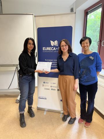 EURECA-PRO 20th YRC_Best Pitch Award: Shadi Karimi (SUT)