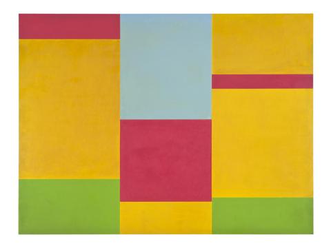 Buntes Bild Konkrete Kunst
