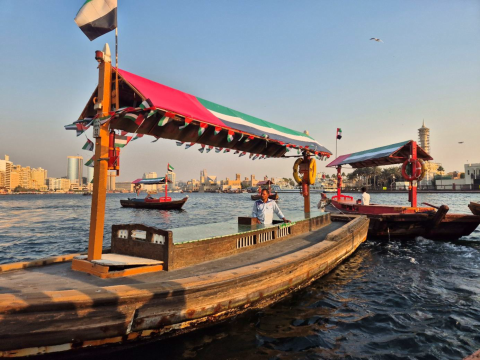 Fahrt auf dem Dubai Creek.