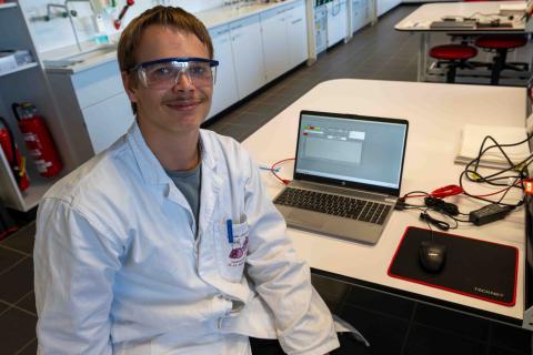 Schüler im Praktikum