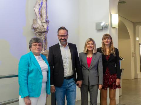 Rekorat mit Minister Gemkow Gruppenfoto
