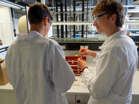 Schüler im Praktikum