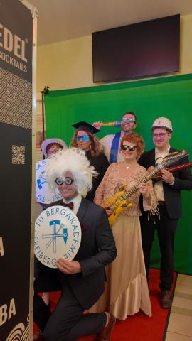 Fotobooth beim Universitätsball