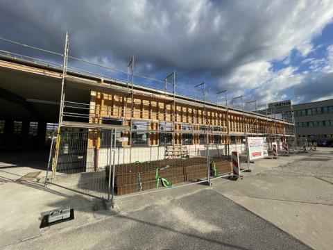 Technikumshalle Lautech Baustellentag
