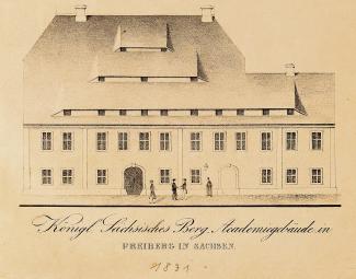 Gründungsgebäude der Bergakademie