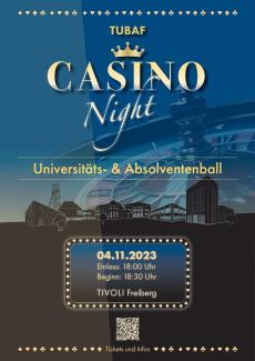 Casino Night Absolventen- und Universitätsball 04.11.2023