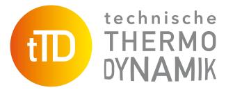 Logo der Technischen Thermodynamik