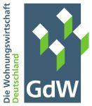 Logo des GdW - Bundesverband deutscher Wohnungs- und Immobilienunternehmen e. V.