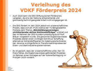 Announcement of the VDKF funding 2024 for ITUN 