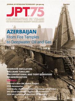 Deckblatt der Juli-Ausgabe 2024 des Journal of Petroleum Technology (JPT) 