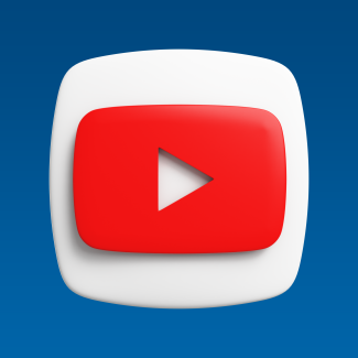 3D YouTube Logo