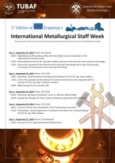 International Metallurgical Staff Week