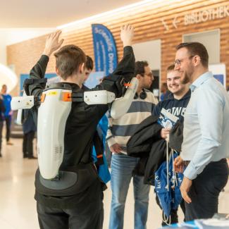 Exoskelette am Campustag