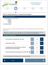 Screenshot of the website of the foreigner's registration office - making an appointment