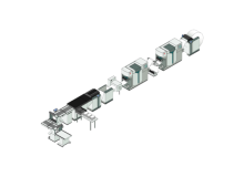 Darstellung einer digitalen Druckstraße