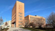 Außenaufnahme Neue Universitätsbibliothek Freiberg