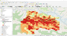 GIS-gestützte Gefahrenkarte für Massenbewegungen