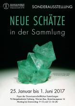 Plakat der Sonderausstellung "Neue Schätze in der Sammlung"