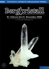 Plakat der Sonderausstellung "Bergkristall"