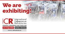 Banner_We are exhibiting_International Colloquium on Refractories in Aachen, 18.-19.2024