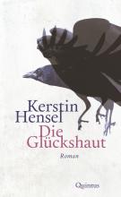 Buchcover mit Adler, Kerstin Hensel, Die Glückshaut