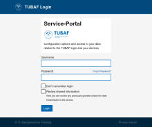 Shibboleth Login Englisch