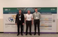 Vertreter des Instituts für Bohrtechnik und Fluidbergbau auf der SPE Europe Energy Conference 2025