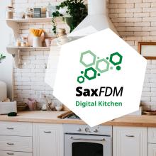 Wortbildmarke SaxFDM Digital Kitchen