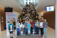 Ausgezeichnete Nachwuchsforschende: Kinder der Veranstaltung Chemkids nahmen in Freiberg stolz ihre Preise entgegen